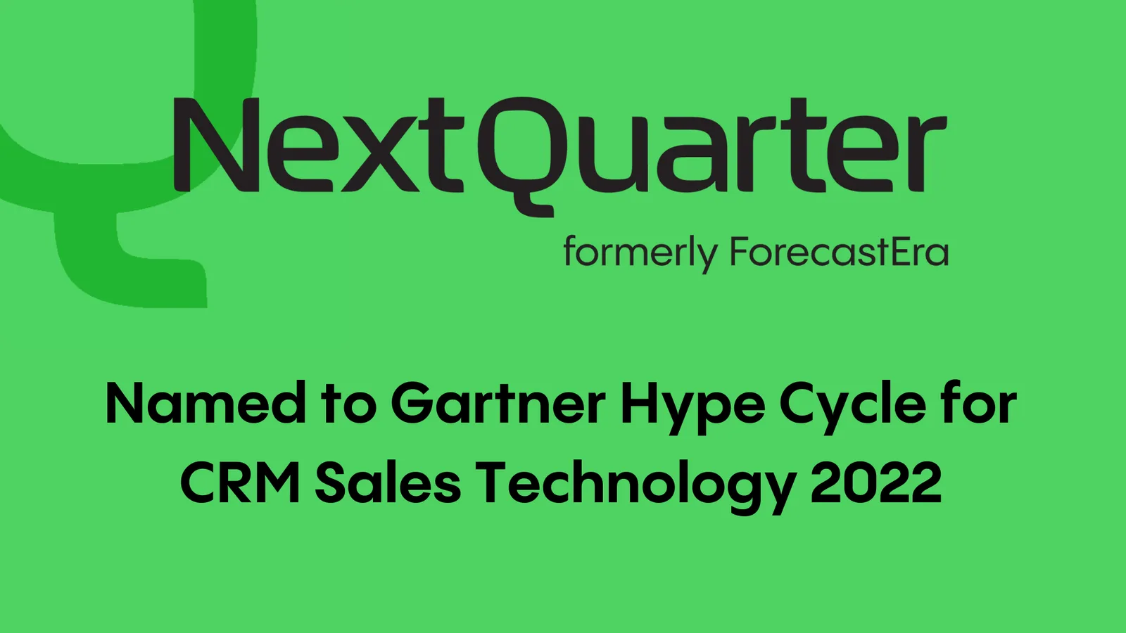 Gartner Releases Hype Cycle for CRM Sales Technology 2022